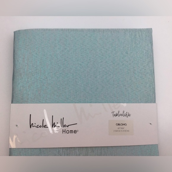 Nicole Miller Home “Seafoam” Tablecloth - Picture 5 of 5